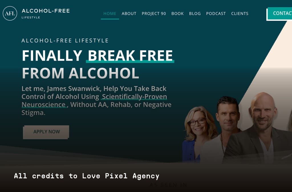 Alcohol Free Lifestyle — Desarrollo web
